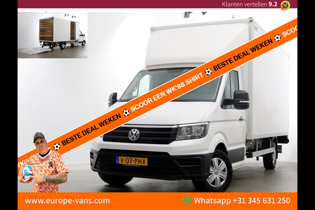 Volkswagen Crafter 35 2.0 TDI 177pk E6 Bakwagen met bovensluiter laadklep L445cm/Trekhaak 3000kg 05-2019