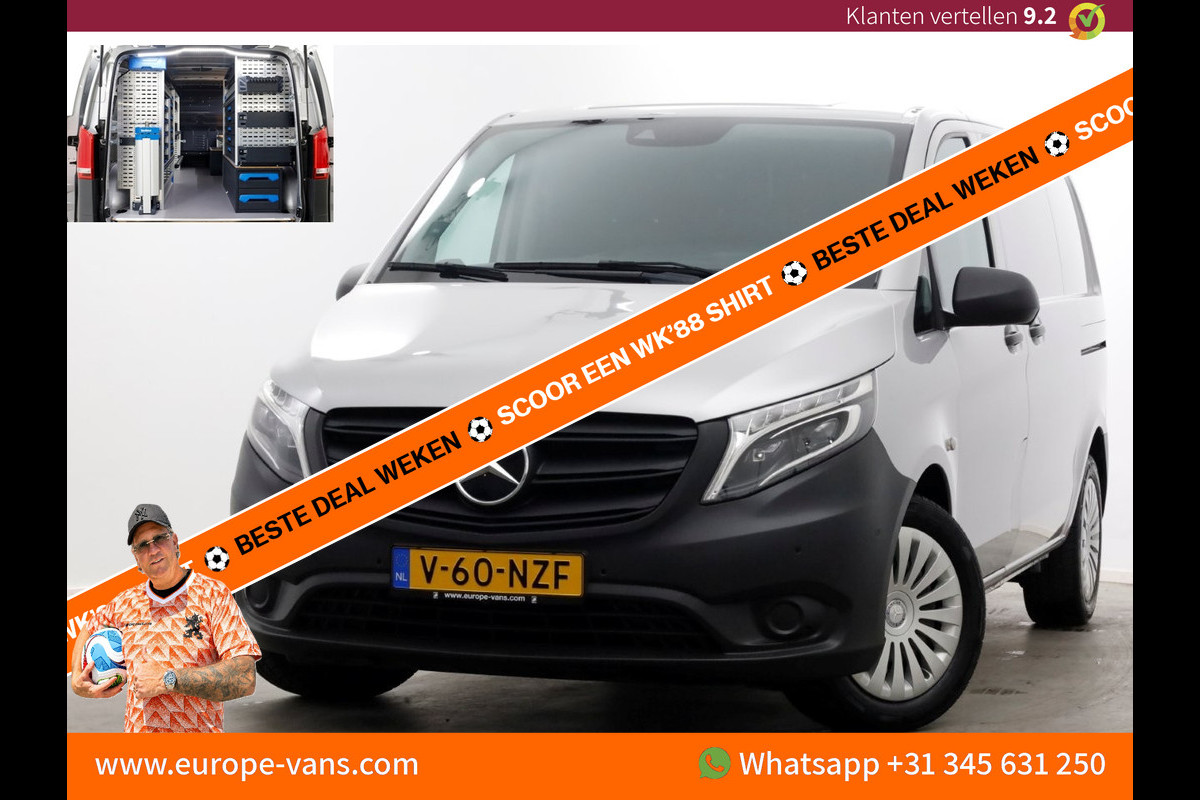 Mercedes-Benz Vito 114 CDI 136pk Compact 9G Automaat 2x Schuifdeur/LED/Camera/Inrichting 09-2022