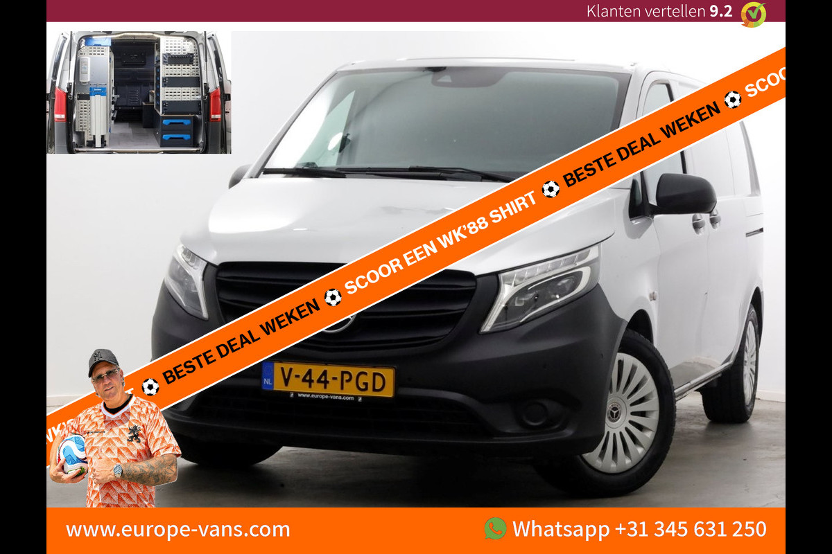 Mercedes-Benz Vito 114 CDI 136pk Compact 9G Automaat 2x Schuifdeur/LED/Camera/Inrichting 06-2022
