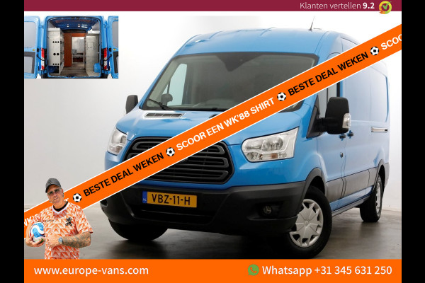 Ford Transit 350 2.0 TDCI 130pk E6 L3H2 Trend Airco/Camera/2x Schuifdeur 10-2019