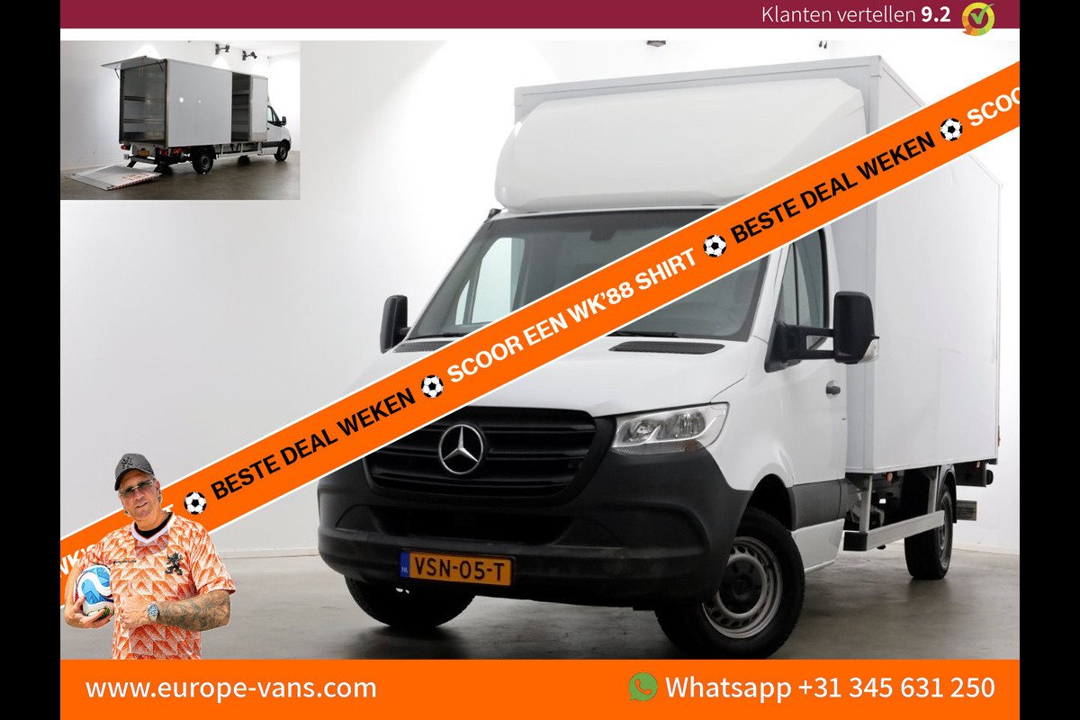Mercedes-Benz Sprinter 315 CDI 150pk 9G Automaat Bakwagen met laadklep en zijdeur 1.000kg laden 11-2022