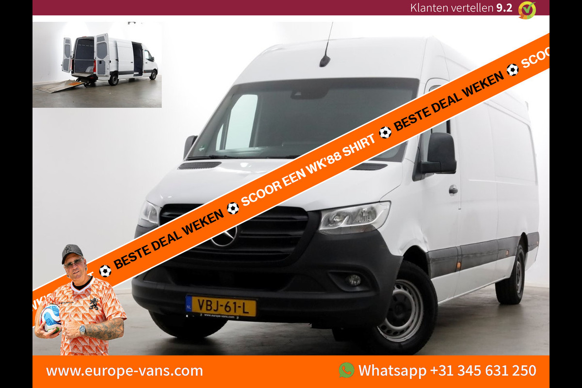 Mercedes-Benz Sprinter 314 CDI 143pk E6 7G Automaat L3H2 Maxi EasyAcces Laadklep 500kg 09-2018