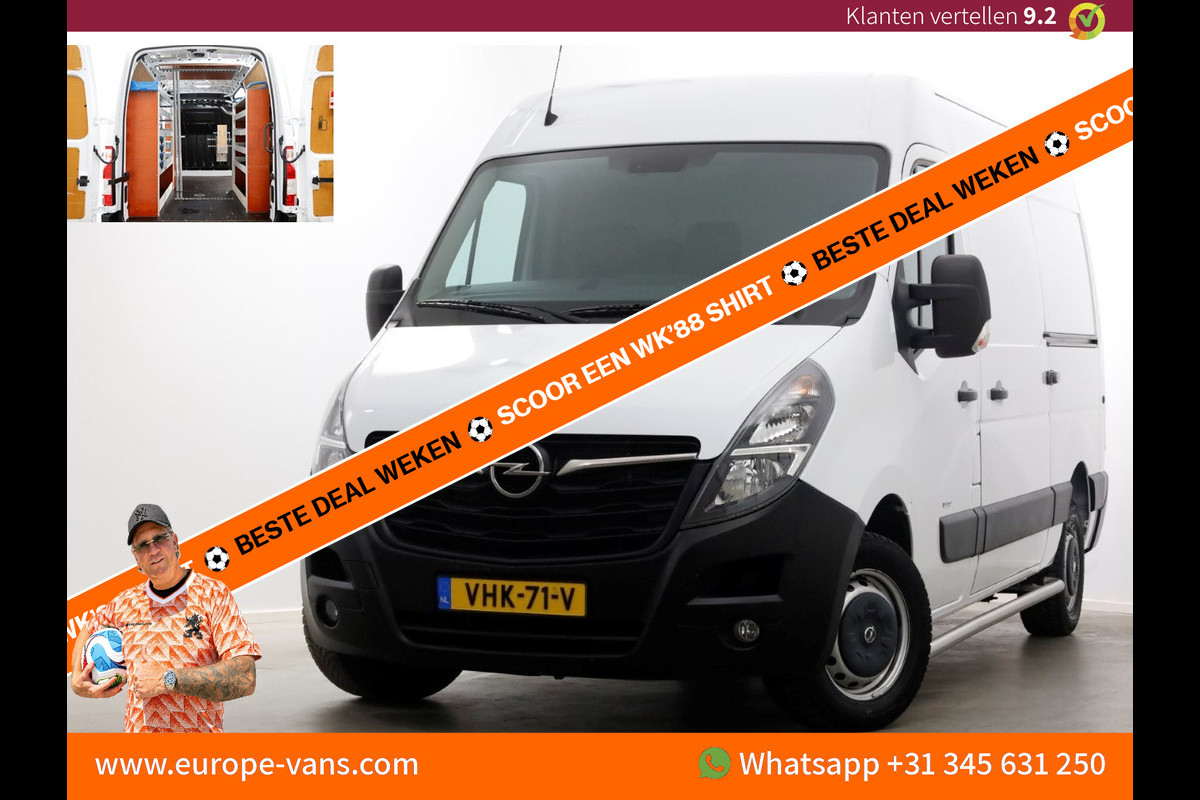 Opel Movano 2.3 Turbo 150pk L2H2 Camera/Inrichting/2x Schuifdeur 11-2020