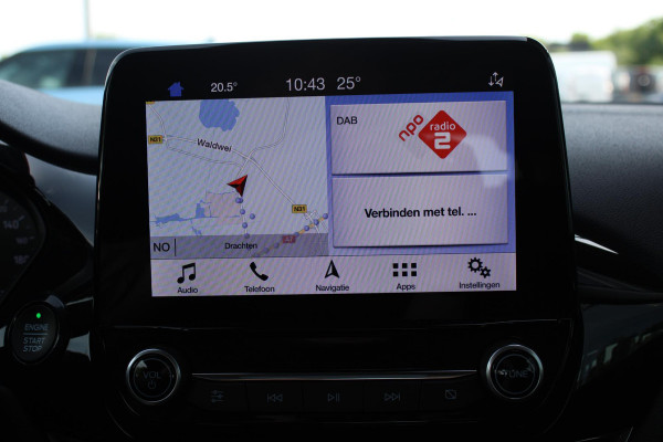 Ford Fiesta 1.0 EcoBoost Titanium | Stoel + Stuurverwarming | Climate Control | Camera | Navigatie | Parkeersensoren | Lichtmetalen Velgen | Dodehoeksensoren