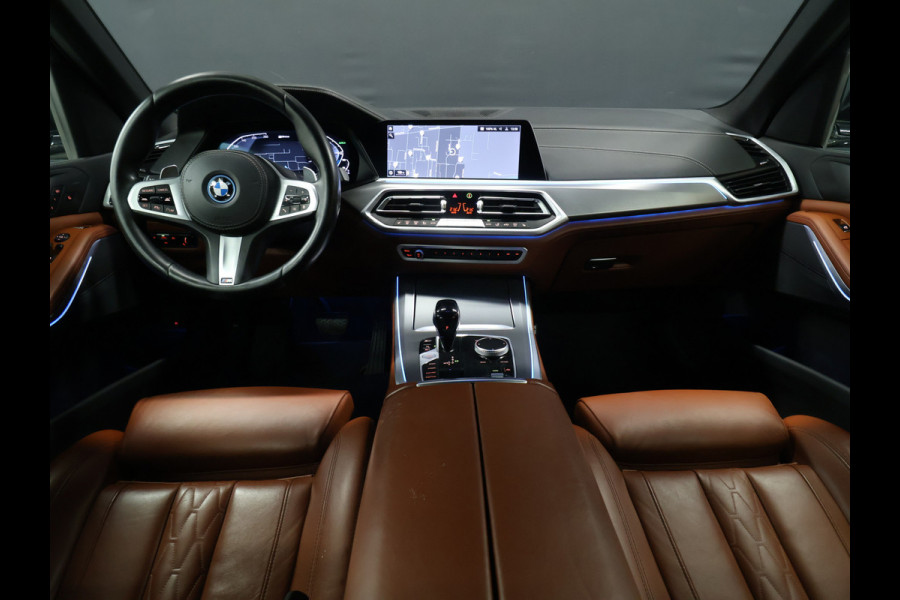 BMW X5 xDrive45e M Sport [LUCHTVERING, SCHUIFKANTELDAK, APPLE CARPLAY, MEMORY SEATS, CAMERA, ADAPTIVE CRUISE, STOELVERWARMING, ELEK. ACHTERKLEP,  NAVIGATIE, NIEUWSTAAT]