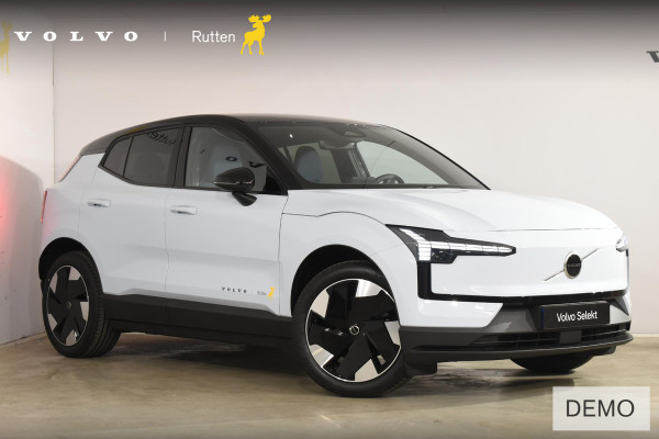 Volvo EX30 272PK Single Motor Extended Range Plus Europa69kWh / Adaptive Cruise control / Extra getint glas / Climate Pack / Achteruitrijcamera / Elektrisch verstelbare stoelen / Parkeersensoren V+A
