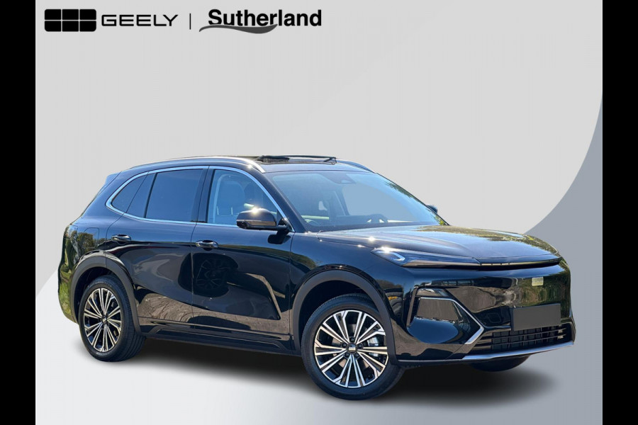 GEELY Starray EM-i 1.5 Max+ | Panorama | Stoelen voor & achter verwarmd | Memory Seats | 360 Camera | 19 Inch LMV | 136km elektrisch bereik