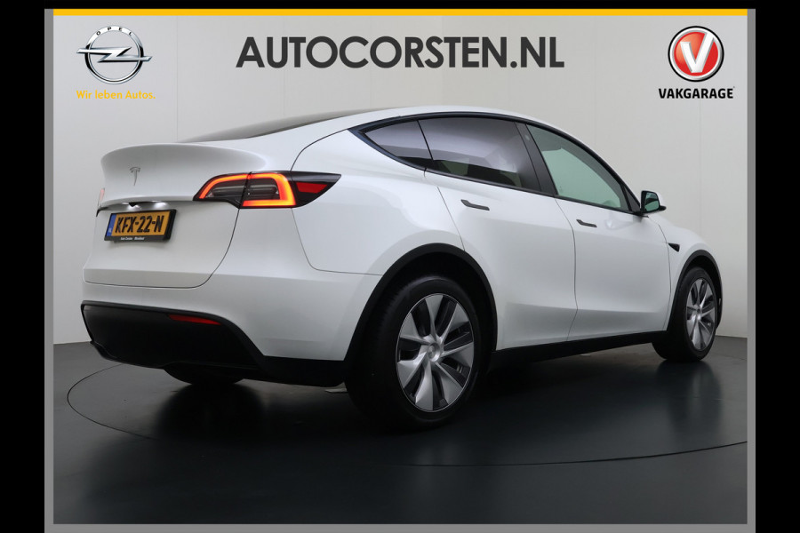 Tesla Model Y Long Range AWD 75kWh SOH 94% Warmtepomp AI-Computer Traffic Aware Adap.Cruise Leder Panoramadak Navi Ecc Camera Stoel+Stuurverwa Privacy Glas Lmv Elek.Achterklep Led Elek.Stoelen+Memory 4WD Fabrieksgarantie tot 15-02-2027 - Garantie op de Accu+Motor tot 15-2-2031/192.000km