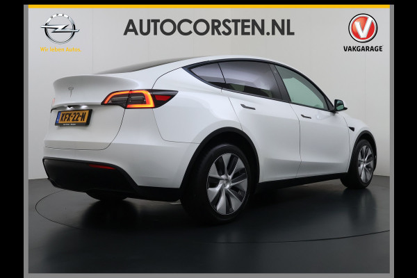 Tesla Model Y Long Range AWD 75kWh SOH 94% Warmtepomp AI-Computer Traffic Aware Adap.Cruise Leder Panoramadak Navi Ecc Camera Stoel+Stuurverwa Privacy Glas Lmv Elek.Achterklep Led Elek.Stoelen+Memory 4WD Fabrieksgarantie tot 15-02-2027 - Garantie op de Accu+Motor tot 15-2-2031/192.000km
