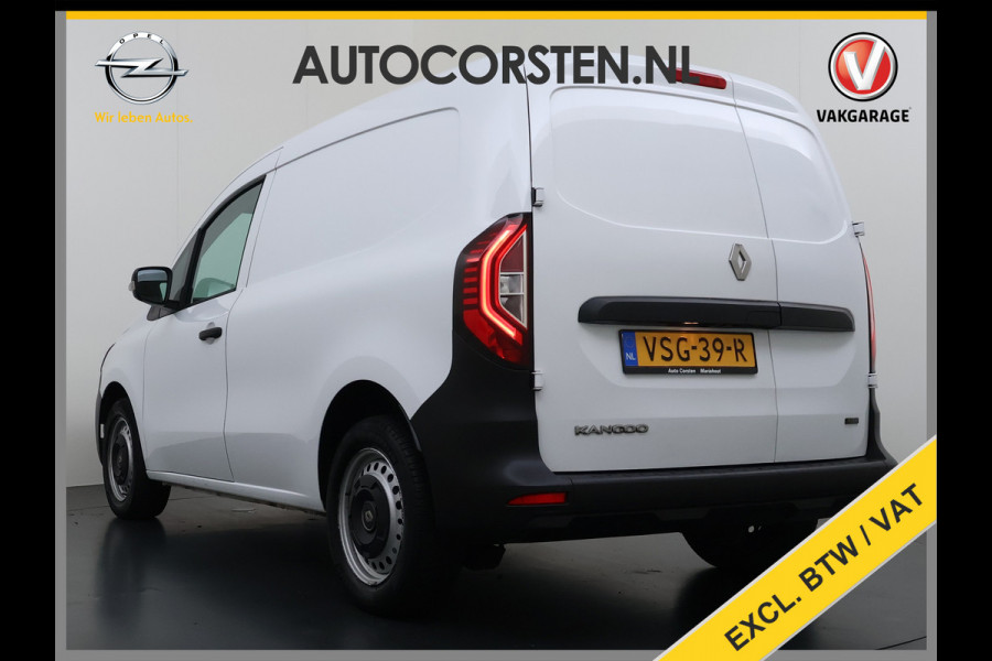 Renault Kangoo E-Tech Advance Open Sesame 48kWh SOH 99% Quick Charge 22kW Ecc Cruise Control Bluetooth Pdc Led Betonplex Vloer Wandbetimmering Schuifdeur Achterdeuren Regen-Lichtsensor Dealeronderhouden 1e Eigenaar Origineel Nederlandse Auto