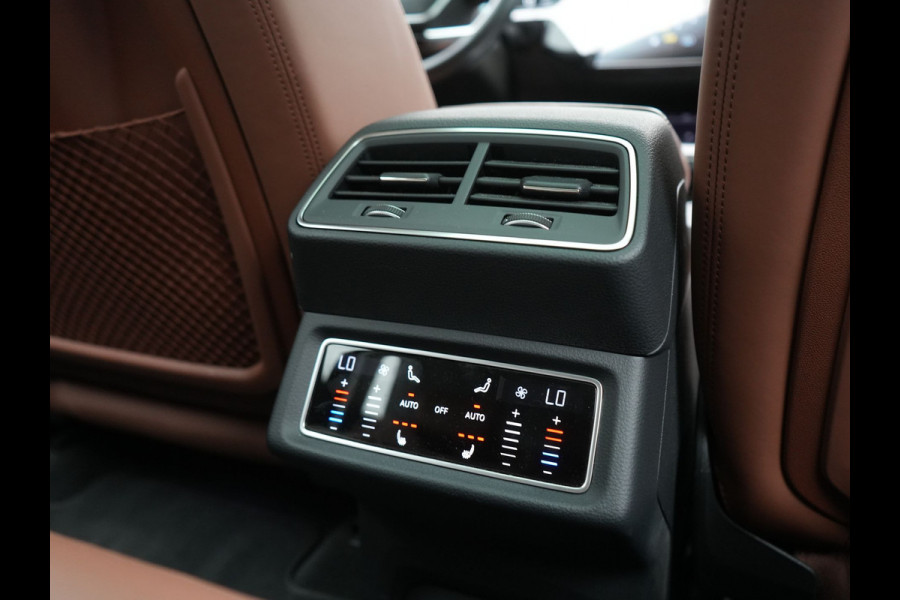 Audi Q8 e-tron 55 Quattro Advanced Edition 106 kWh 408pk Dealer O.H. | Luchtvering | Panodak | Adaptive Cruise | Head Up | Bang & Olufsen | Matrix LED | 360 Camera | Lederen Sportstoelen & Stuur Verwarmd | Sfeerverlichting | Apple Carplay | Blis |