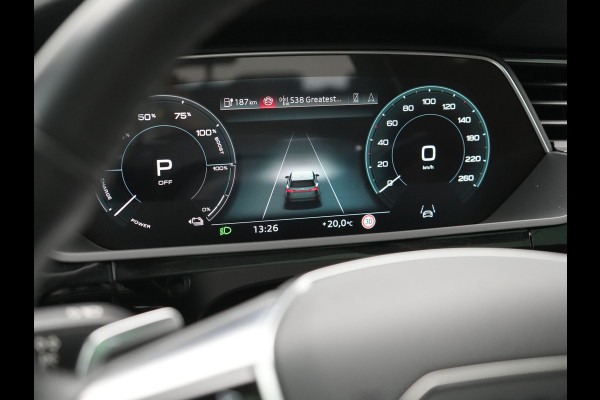 Audi Q8 e-tron 55 Quattro Advanced Edition 106 kWh 408pk Dealer O.H. | Luchtvering | Panodak | Adaptive Cruise | Head Up | Bang & Olufsen | Matrix LED | 360 Camera | Lederen Sportstoelen & Stuur Verwarmd | Sfeerverlichting | Apple Carplay | Blis |
