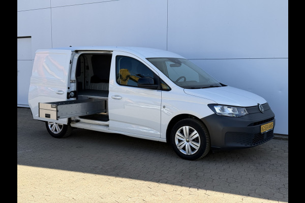 Volkswagen Caddy Cargo Maxi 2.0 TDI 122PK Automaat L2 Cruise Control Climate Control Navigatie Carplay Parkeersensoren Schuifladen Inbouw