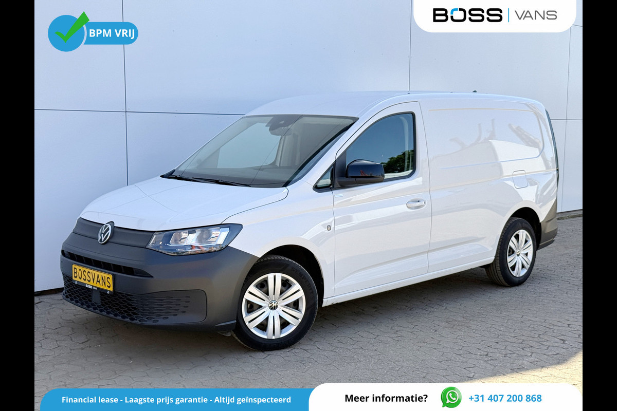 Volkswagen Caddy Cargo Maxi 2.0 TDI 122PK Automaat L2 Cruise Control Climate Control Navigatie Carplay Parkeersensoren Schuifladen Inbouw