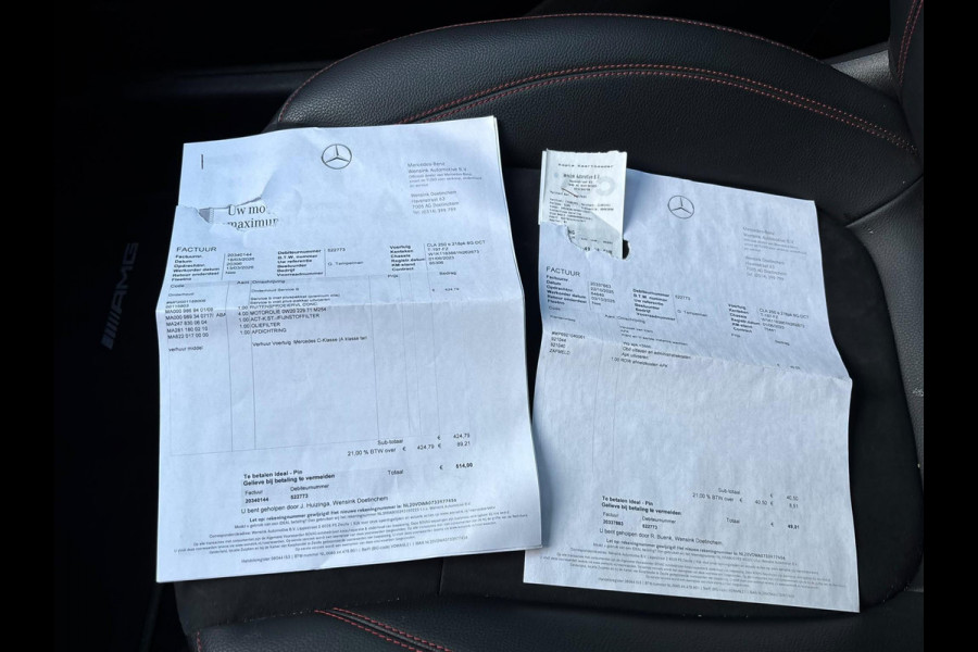 Mercedes-Benz CLA-Klasse 250 e AMG PHEV | SFEERVERLICHTING | WIDESCREEN | AFN. TREKHAAK | STOELVERWARMING | 19 INCH | RIJKLAAR MET 12 MND BOVAG GARANTIE