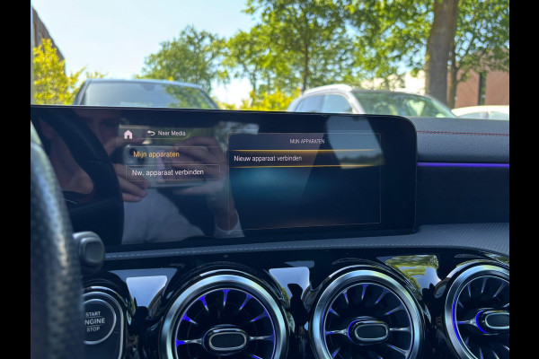 Mercedes-Benz CLA-Klasse 250 e AMG PHEV | SFEERVERLICHTING | WIDESCREEN | AFN. TREKHAAK | STOELVERWARMING | 19 INCH | RIJKLAAR MET 12 MND BOVAG GARANTIE