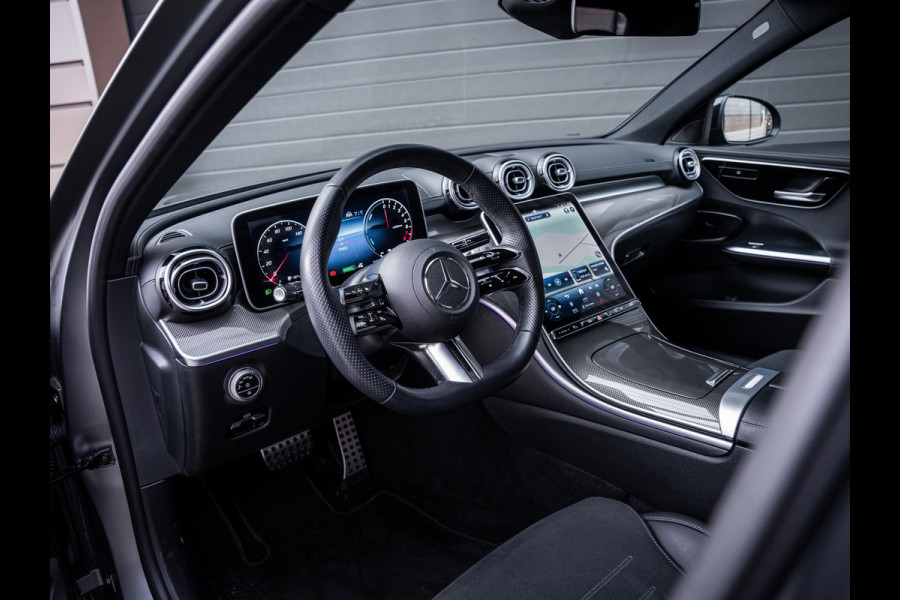 Mercedes-Benz C-Klasse C300 e AMG Line l Dealer O.H l 1e eig l ACC l Sfeerverlicht. l Burmester