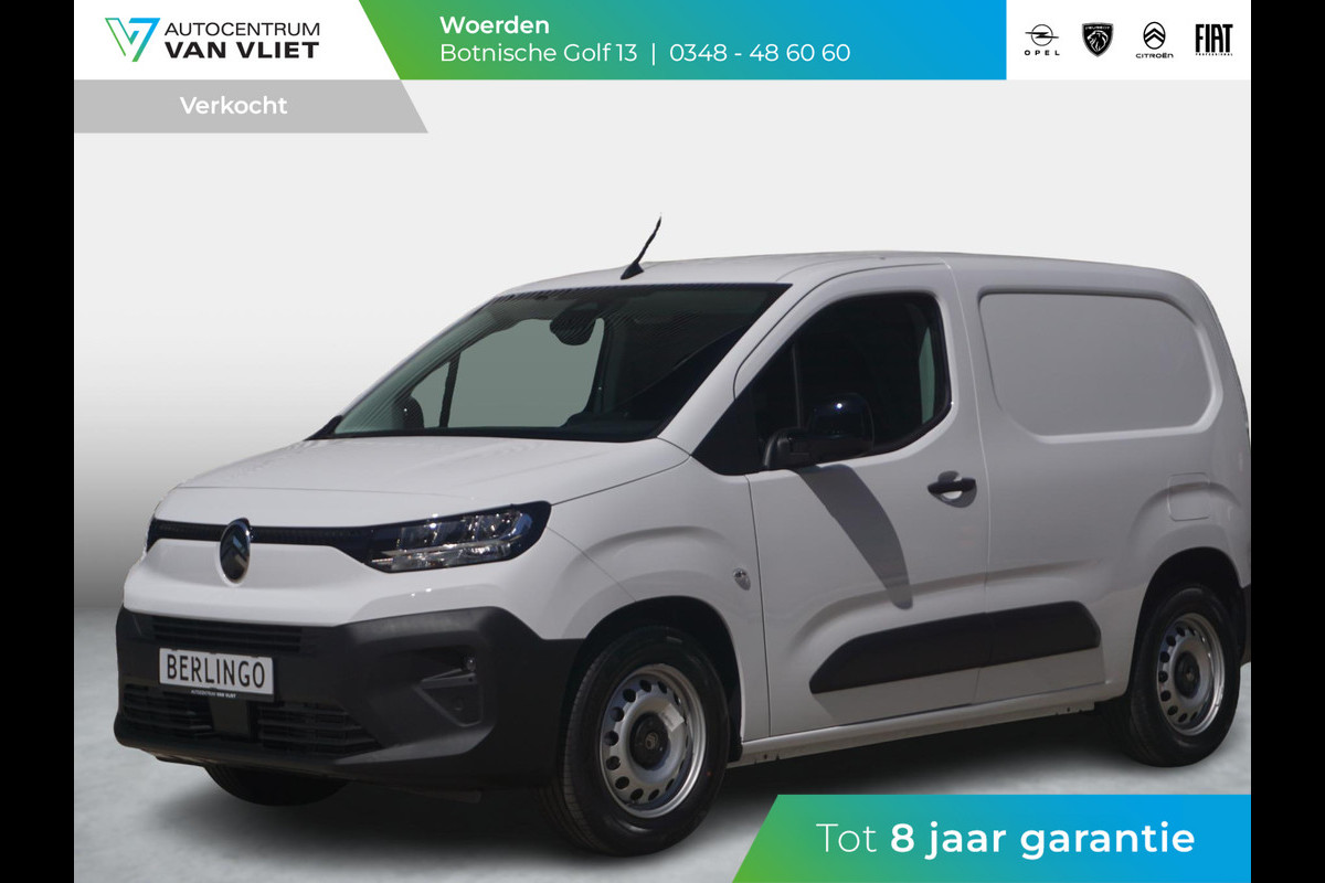 Citroën E-Berlingo L1 50 kWh | tot 8 jaar garantie | warmtepomp | Apple Carplay | camera | betimmering | Comfort stoel | Eco LED koplampen | rijklaarprijs |