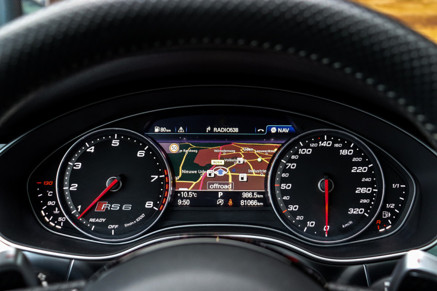 Audi RS6 Performance 4.0 V8 Quattro 605pk **Keramisch/HUD/Pano.dak/ACC/BOSE**