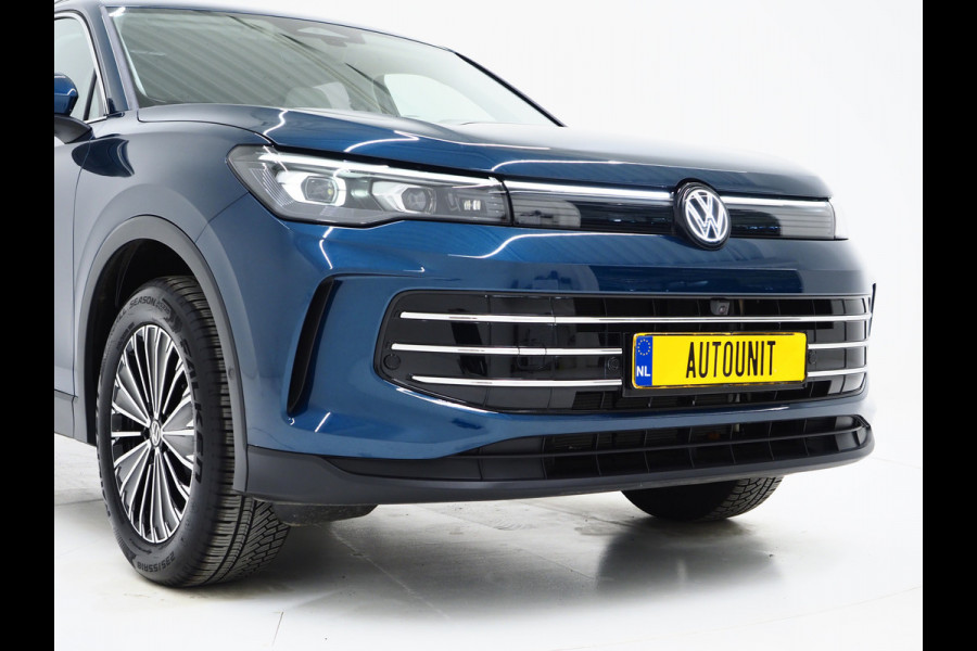 Volkswagen Tiguan 1.5 eHybrid Sport | 5 Jaar Garantie | Leder/Alcantara | Trekhaak | Massage | 360 | Sfeerlicht | Keyless | Adaptive Cruise