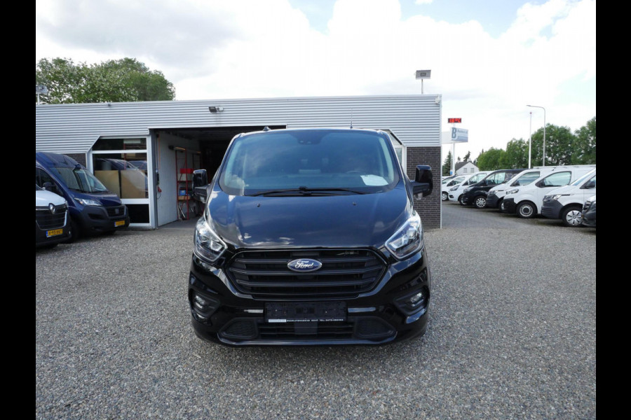 Ford Transit Custom 2.0 TDCI 185PK, L1H1, Sport, Dubbel Cabine, Airco, 2 x Schuifdeur