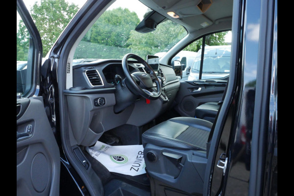 Ford Transit Custom 2.0 TDCI 185PK, L1H1, Sport, Dubbel Cabine, Airco, 2 x Schuifdeur