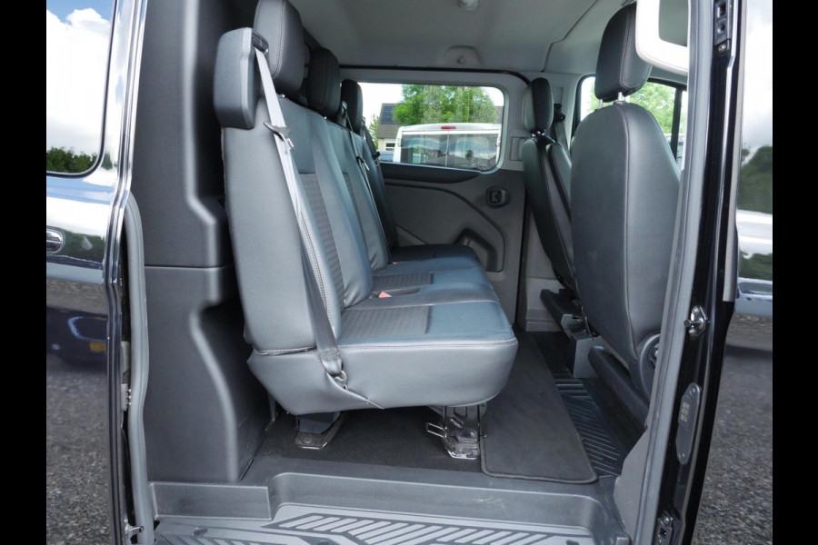 Ford Transit Custom 2.0 TDCI 185PK, L1H1, Sport, Dubbel Cabine, Airco, 2 x Schuifdeur
