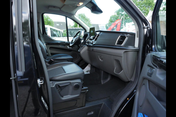Ford Transit Custom 2.0 TDCI 185PK, L1H1, Sport, Dubbel Cabine, Airco, 2 x Schuifdeur