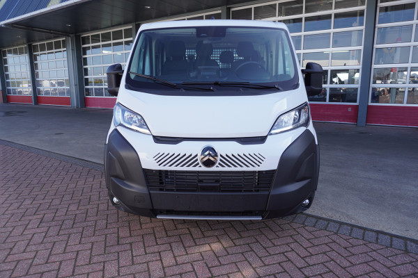 Citroën Jumper Pick-up Dubbelcabine 2.2 BlueHDi 140PK L4 3.5t Heavy Nr. V116 | Airco | Navi | Cruise | Camera | 7 Persoons
