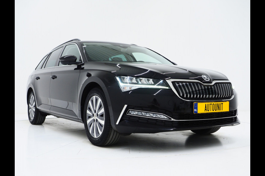 Škoda Superb Combi 1.4 TSI iV 218PK | Leder | Trekhaak | Memory | Virtual | Camera | Adaptive Cruise | Carplay