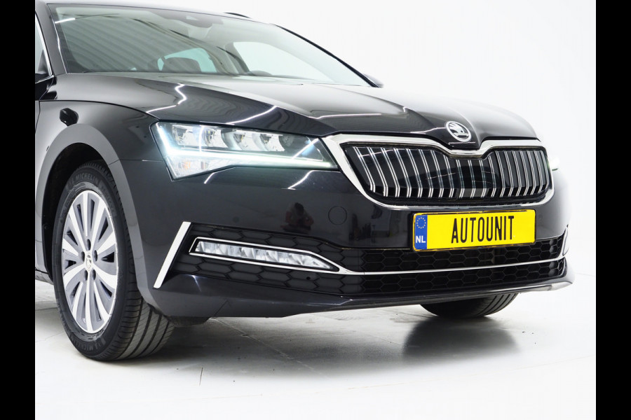Škoda Superb Combi 1.4 TSI iV 218PK | Leder | Trekhaak | Memory | Virtual | Camera | Adaptive Cruise | Carplay