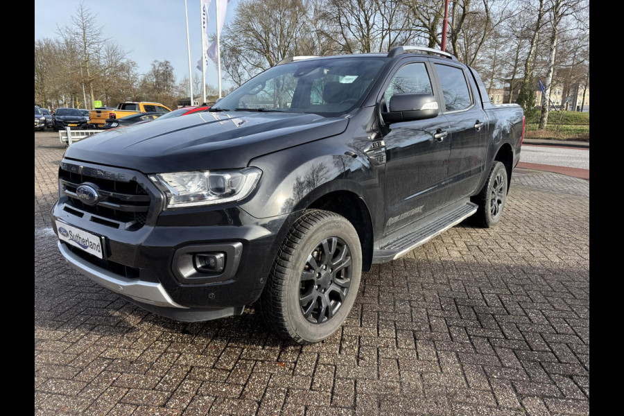 Ford Ranger 2.0 EcoBlue Wildtrak Dubbele Cabine | 214pk Automaat | Adaptieve Cruise | Stoelverwarming | Trekhaak | 3.500kg Trekgewicht