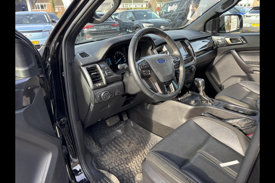 Ford Ranger 2.0 EcoBlue Wildtrak Dubbele Cabine | 214pk Automaat | Adaptieve Cruise | Stoelverwarming | Trekhaak | 3.500kg Trekgewicht
