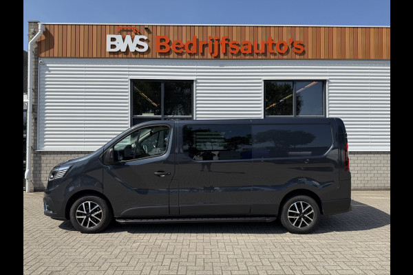 Renault Trafic 2.0 dCi 130pk T29 L2H1 DC 5 persoons Comfort / vaste prijs rijklaar € 19.950 ex btw / lease vanaf € 336 / donker grijs metallic / airco / cruise / trekhaak / euro 6 / bpm vrij !