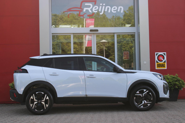 Peugeot 2008 1.2 Hybrid 145PK AUTOMAAT ALLURE | NAVIGATIE | KEYLESS ENTRY/START | DRAADLOZE TELEFOONLADER | DRAADLOZE APPLE CARPLAY/ANDROID AUTO | CAMERA VOOR + ACHTER | PARKEERSENSOREN VOOR + ACHTER | LICHTMETALEN VELGEN 17" | CLIMATE CONTROL | ADAPTIVE CRUISE CONTROL | DODEHOEK DETECTIE |