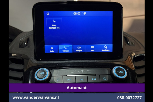 Ford Transit Connect 1.5 EcoBlue 120pk Automaat L2H1 Euro6 Airco | Navigatie | Camera | Imperiaal Cruisecontrol, Trekhaak, Android Auto, Stoelverwarming, Verwarmde Voorruit, Parkeersensoren