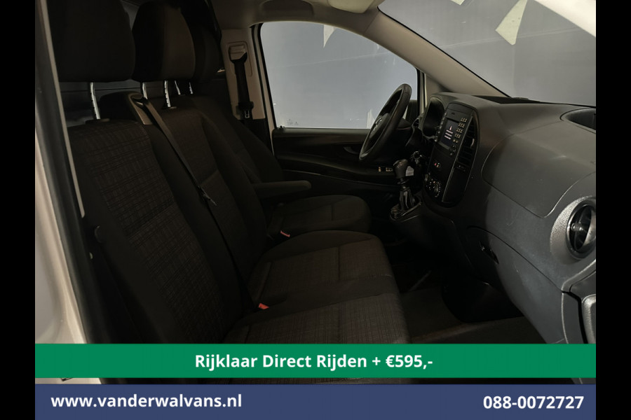 Mercedes-Benz Vito 114 CDI 136pk L2H1 *Rijklaar Direct Rijden* Euro6 Airco | Navigatie | Camera | LM Velgen Cruisecontrol, Bumper in de kleur, Parkeersensoren, Achterklep, Stoelverwarming, Bijrijdersbank, Inrichting