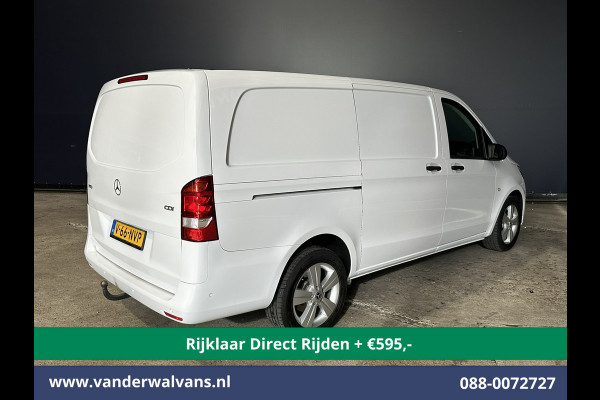 Mercedes-Benz Vito 114 CDI 136pk L2H1 *Rijklaar Direct Rijden* Euro6 Airco | Navigatie | Camera | LM Velgen Cruisecontrol, Bumper in de kleur, Parkeersensoren, Achterklep, Stoelverwarming, Bijrijdersbank, Inrichting