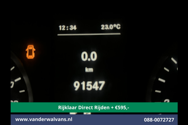 Mercedes-Benz Vito 114 CDI 136pk L2H1 *Rijklaar Direct Rijden* Euro6 Airco | Navigatie | Camera | LM Velgen Cruisecontrol, Bumper in de kleur, Parkeersensoren, Achterklep, Stoelverwarming, Bijrijdersbank, Inrichting