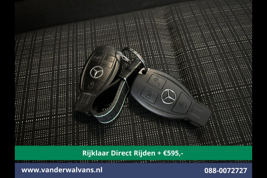 Mercedes-Benz Vito 114 CDI 136pk L2H1 *Rijklaar Direct Rijden* Euro6 Airco | Navigatie | Camera | LM Velgen Cruisecontrol, Bumper in de kleur, Parkeersensoren, Achterklep, Stoelverwarming, Bijrijdersbank, Inrichting