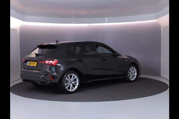 Audi A3 Sportback 40 TFSI e S edition 204 pk S-tronic | Verlengde garantie | Navigatie | Parkeersensoren (Park assist) | Achteruitrijcamera | Adaptieve cruise control | Stoelverwarming | S-Line |