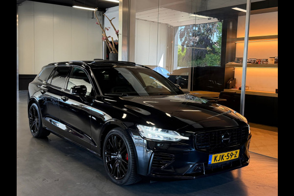 Volvo V60 2.0 T8 Twin Engine AWD R-Design 391 PK BLACK edition 2020