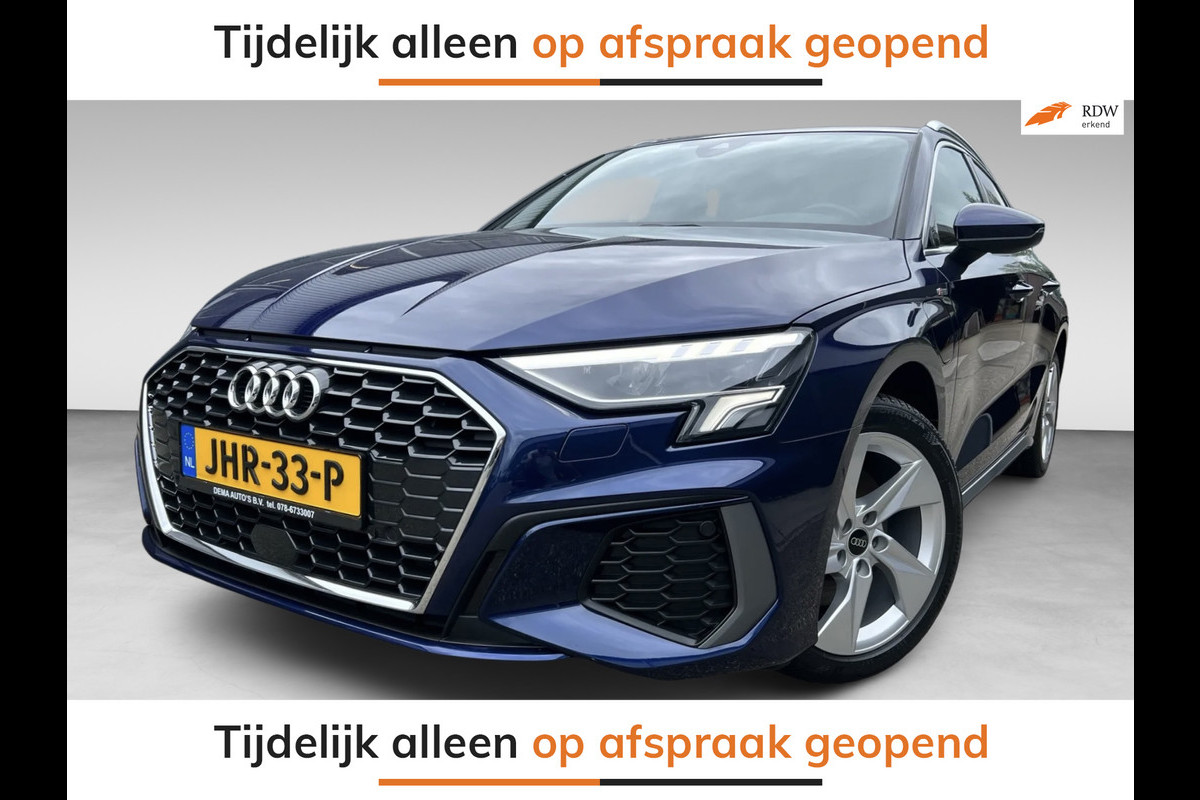 Audi A3 Sportback 40 TFSI 2X S-LINE SOH-TEST/V-COCKPIT/DAB/CARPLAY/NAVI/LED/SFEERVERL///
