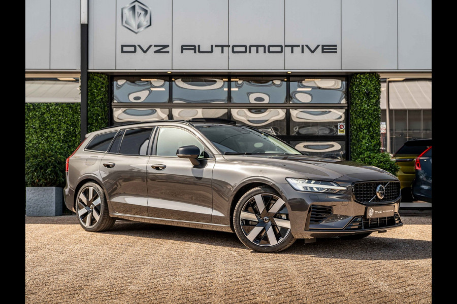 Volvo V60 2.0 T6 PHEV 350PK AWD Plus Dark |100% | Pano | Surround View | H/K Sound