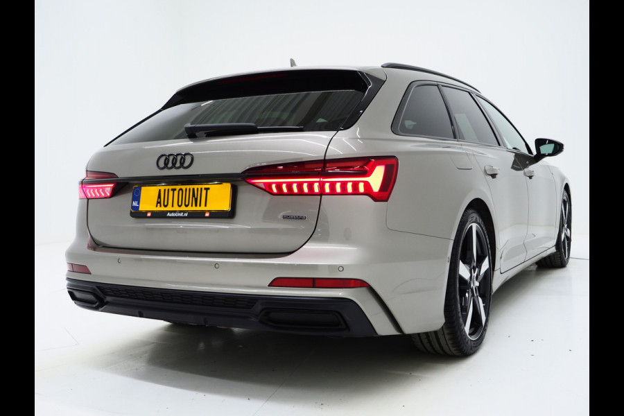 Audi A6 Avant 55 TFSI e quattro Competition Full Black | Keyless | Trekhaak | Adaptive Cruise | Stoelverwarming | Zwarte Hemel | Carplay