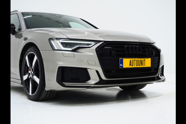 Audi A6 Avant 55 TFSI e quattro Competition Full Black | Keyless | Trekhaak | Adaptive Cruise | Stoelverwarming | Zwarte Hemel | Carplay