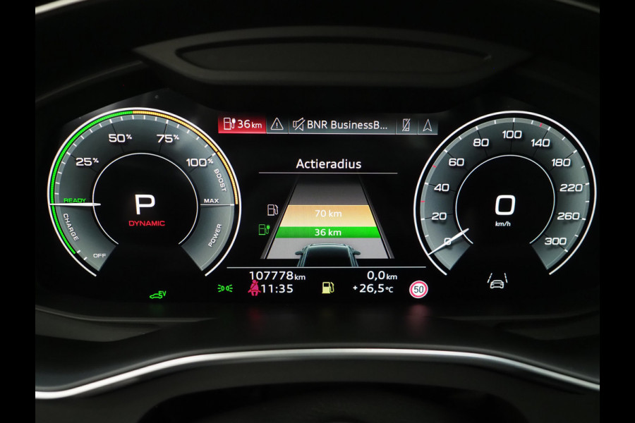 Audi A6 Avant 55 TFSI e quattro Competition Full Black | Keyless | Trekhaak | Adaptive Cruise | Stoelverwarming | Zwarte Hemel | Carplay