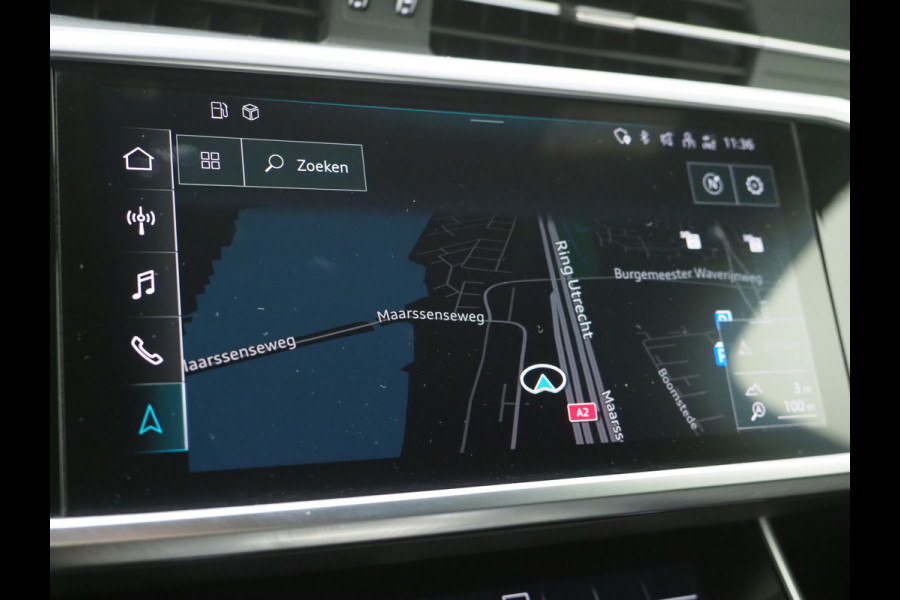 Audi A6 Avant 55 TFSI e quattro Competition Full Black | Keyless | Trekhaak | Adaptive Cruise | Stoelverwarming | Zwarte Hemel | Carplay