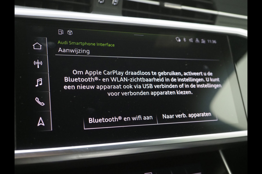 Audi A6 Avant 55 TFSI e quattro Competition Full Black | Keyless | Trekhaak | Adaptive Cruise | Stoelverwarming | Zwarte Hemel | Carplay