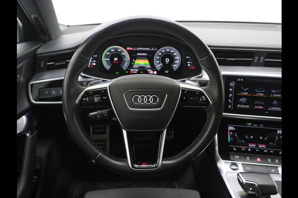 Audi A6 Avant 55 TFSI e quattro Competition Full Black | Keyless | Trekhaak | Adaptive Cruise | Stoelverwarming | Zwarte Hemel | Carplay
